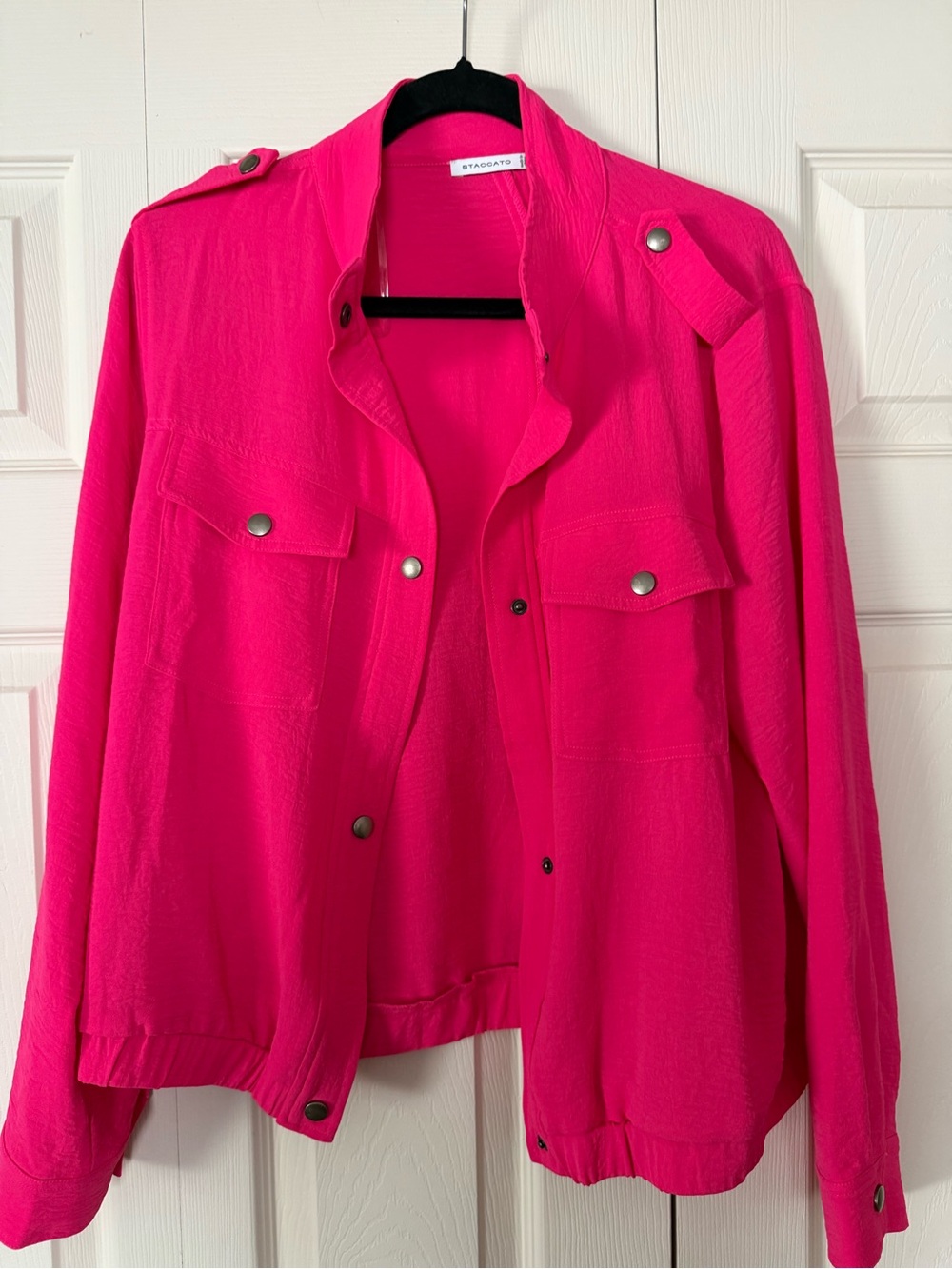 Staccato Women's Bright Pink Utility Jacket